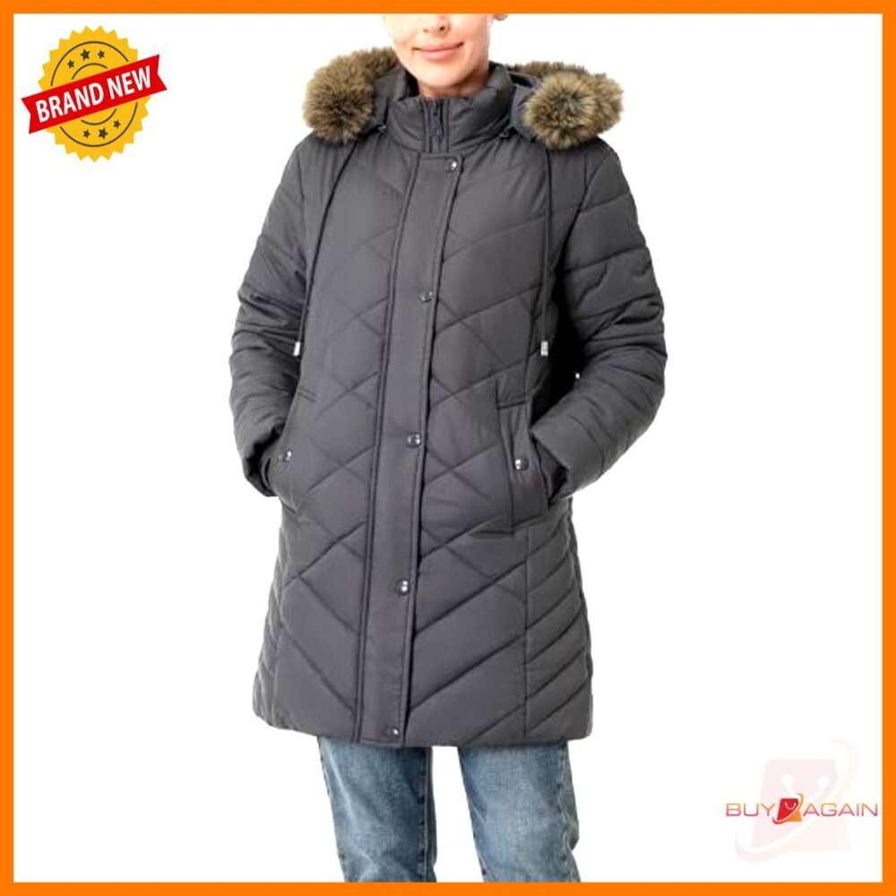 Long Winter Down Jacket Fleece Lined Waterproof W… - image 5